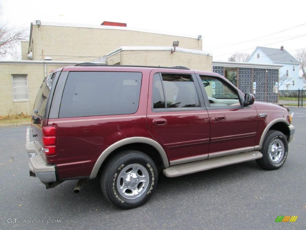 Dark Toreador Red Metallic 2001 Ford Expedition Eddie Bauer 4x4 Exterior Photo #74243194