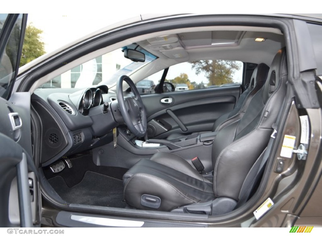 2011 Eclipse GS Sport Coupe - Carbon Pearl / Dark Charcoal photo #9