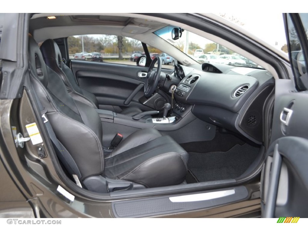 2011 Eclipse GS Sport Coupe - Carbon Pearl / Dark Charcoal photo #10