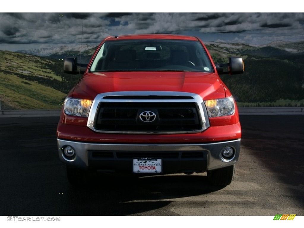 2013 Tundra CrewMax 4x4 - Barcelona Red Metallic / Graphite photo #3