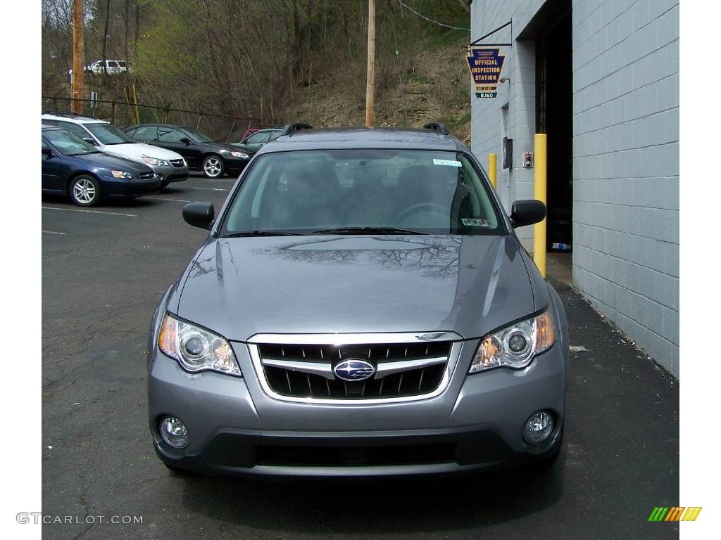 2009 Outback 2.5i Special Edition Wagon - Quartz Silver Metallic / Off Black photo #2