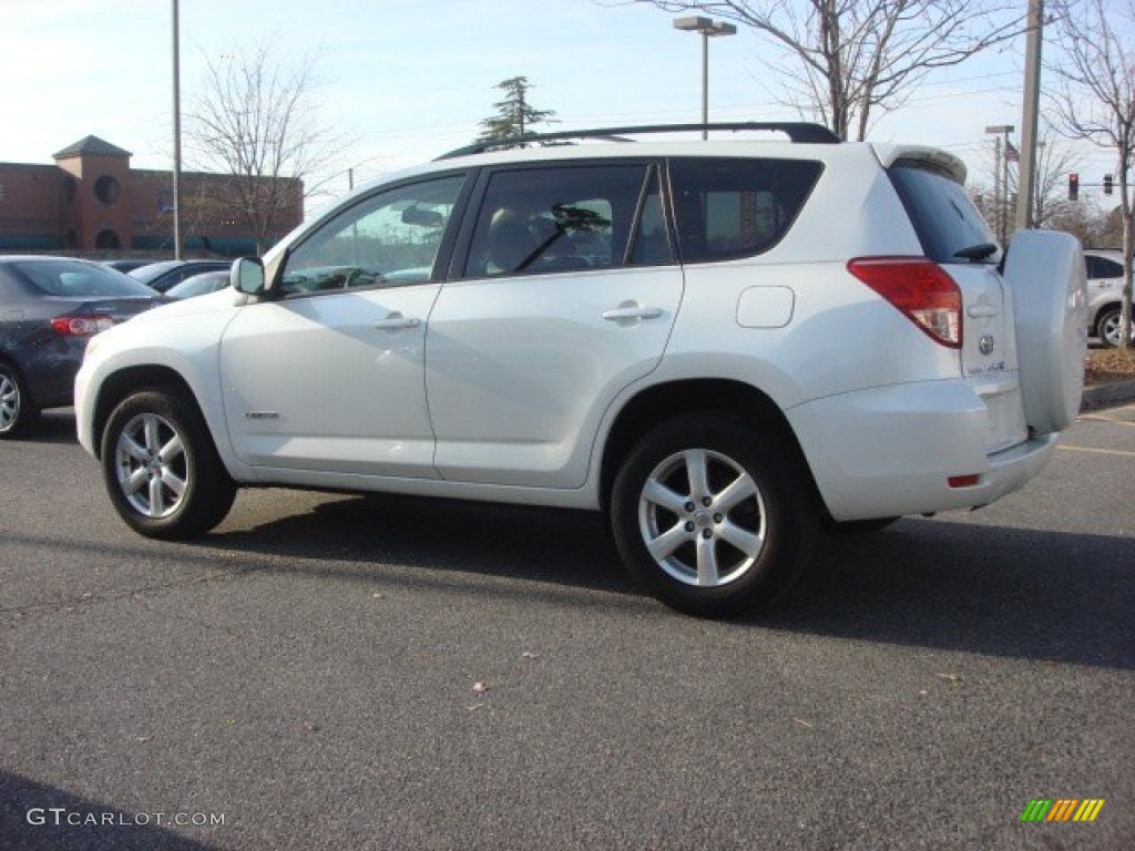 2006 RAV4 Limited - Super White / Taupe photo #5