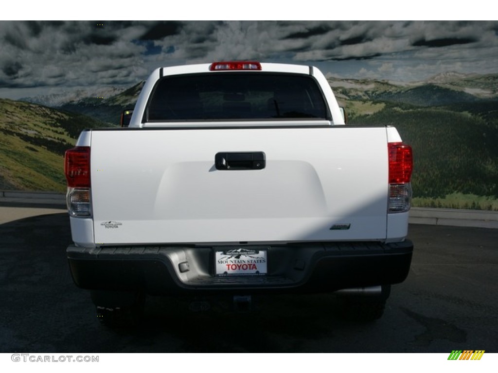 2013 Tundra TRD Rock Warrior CrewMax 4x4 - Super White / Black photo #4