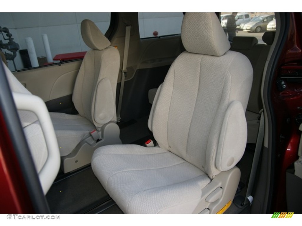 2013 Toyota Sienna LE AWD Rear Seat Photo #74245312