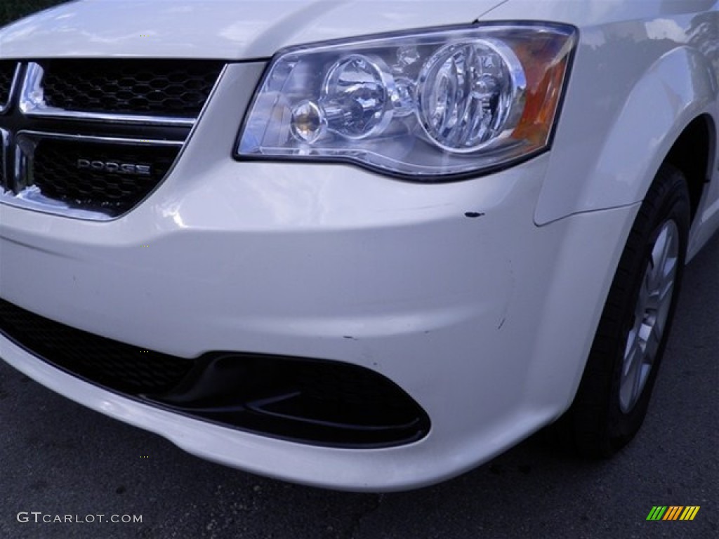 2011 Grand Caravan Cargo Van - Stone White / Black/Light Graystone photo #7