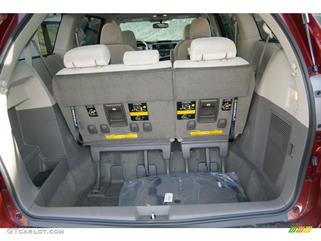 2013 Toyota Sienna LE AWD Trunk Photo #74245340