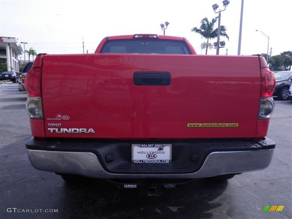 2008 Tundra SR5 Double Cab - Radiant Red / Graphite Gray photo #11