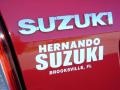 2008 Vivid Red Suzuki SX4 Sport Sedan  photo #10