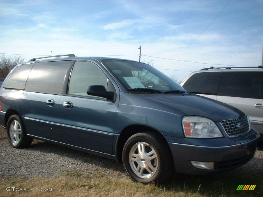 2006 Freestar SEL - Norsea Blue Metallic / Flint Grey photo #3