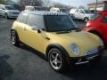 2004 Liquid Yellow Mini Cooper Hardtop  photo #1