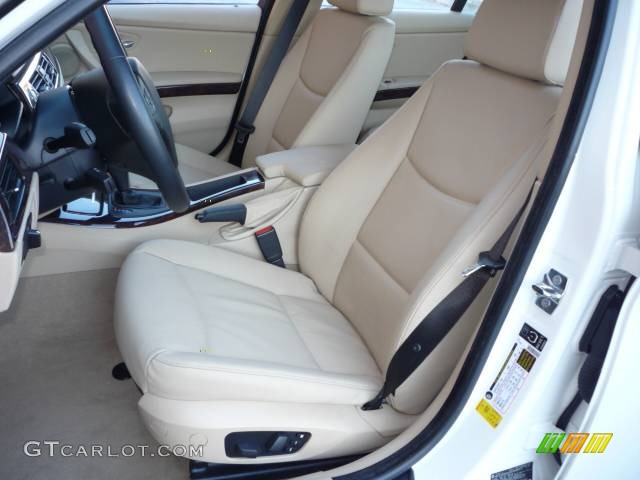 2006 3 Series 325i Sedan - Alpine White / Beige photo #6