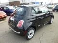 2013 Nero (Black) Fiat 500 Lounge  photo #4