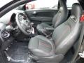 Front Seat of 2013 500 Abarth