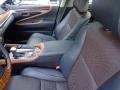 Black and Saddle Tan/Matte Dark Brown Ash Burl Front Seat Photo for 2013 Lexus LS #74247754