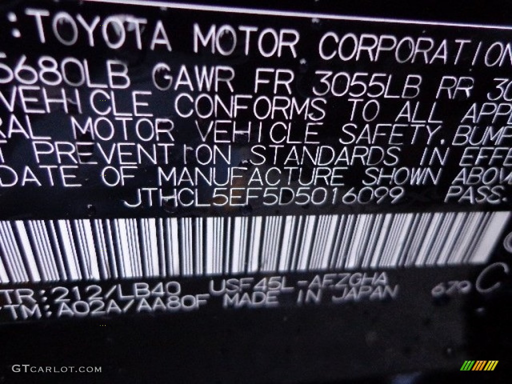 2013 Lexus LS 460 AWD Parts Photos