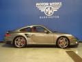 2011 Meteor Grey Metallic Porsche 911 Turbo Coupe  photo #10