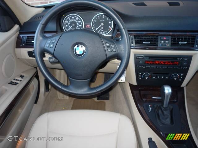 2006 3 Series 325i Sedan - Alpine White / Beige photo #9