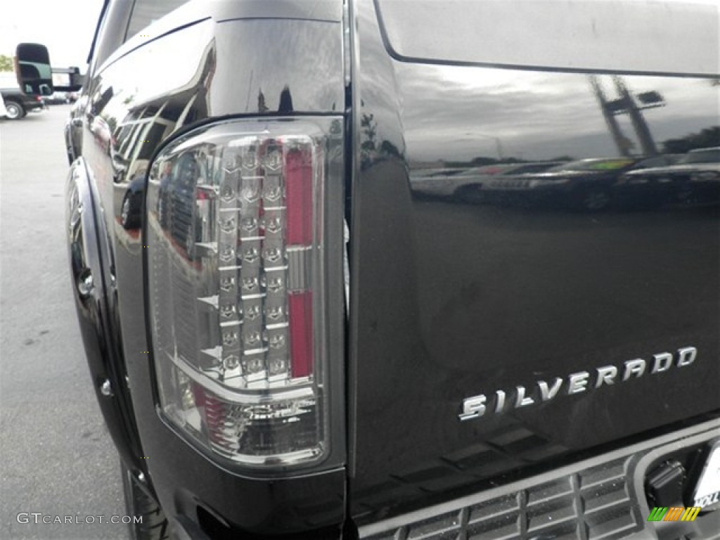 2008 Silverado 1500 LS Extended Cab - Black / Ebony photo #13