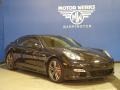 Basalt Black Metallic - Panamera Turbo Photo No. 1