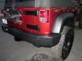 2009 Red Rock Crystal Pearl Jeep Wrangler Unlimited X 4x4  photo #14