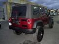 2009 Red Rock Crystal Pearl Jeep Wrangler Unlimited X 4x4  photo #15