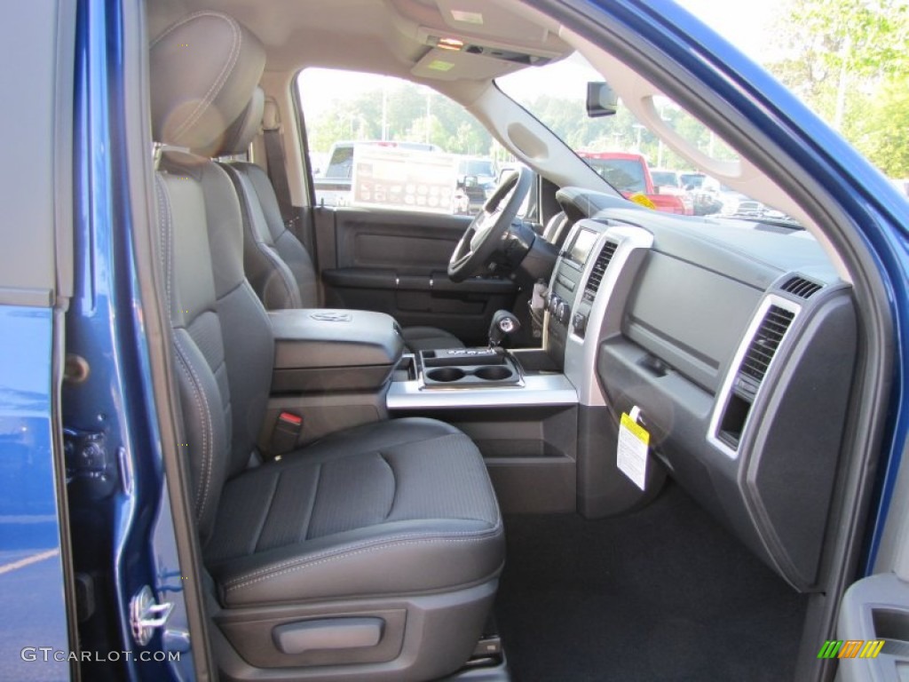 2011 Ram 1500 Sport Quad Cab - Deep Water Blue Pearl / Dark Slate Gray photo #9