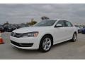 2013 Candy White Volkswagen Passat 2.5L SE  photo #1