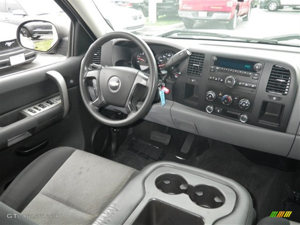 2008 Silverado 1500 LS Crew Cab - Silver Birch Metallic / Dark Titanium photo #31