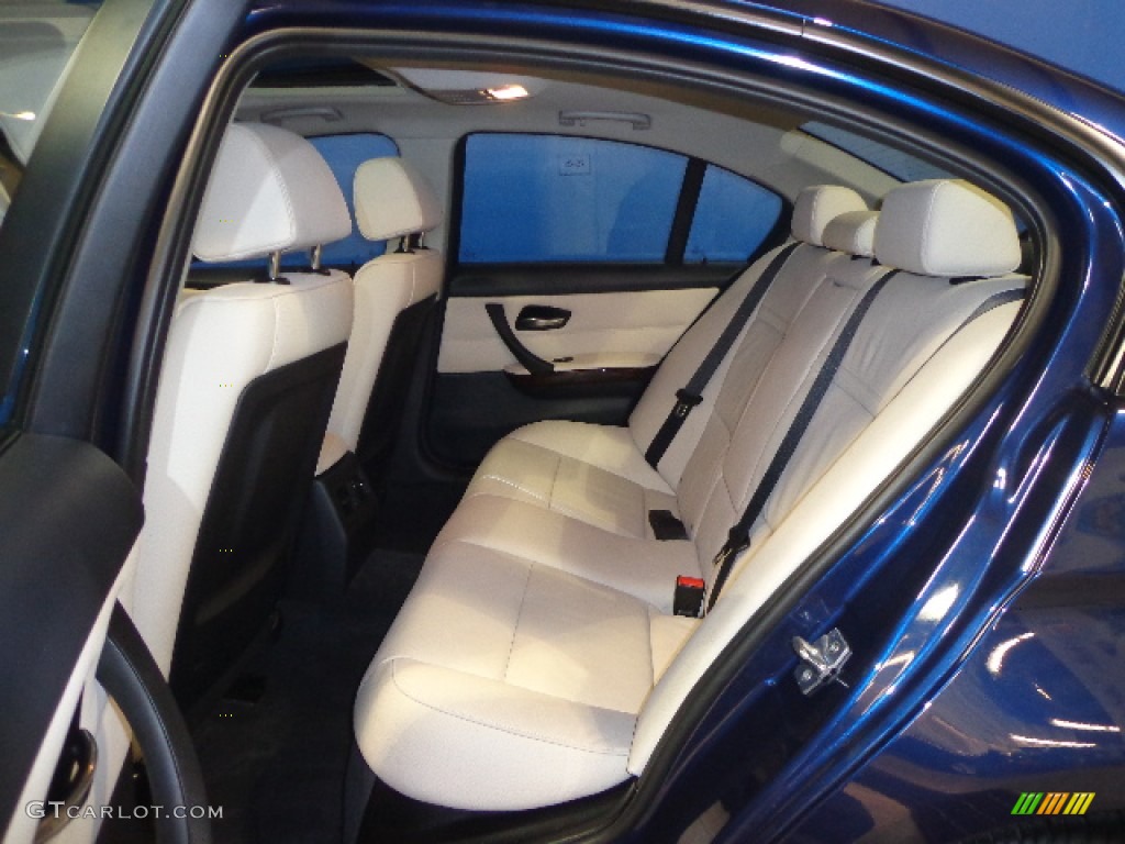 2011 3 Series 328i xDrive Sedan - Deep Sea Blue Metallic / Oyster/Black Dakota Leather photo #21
