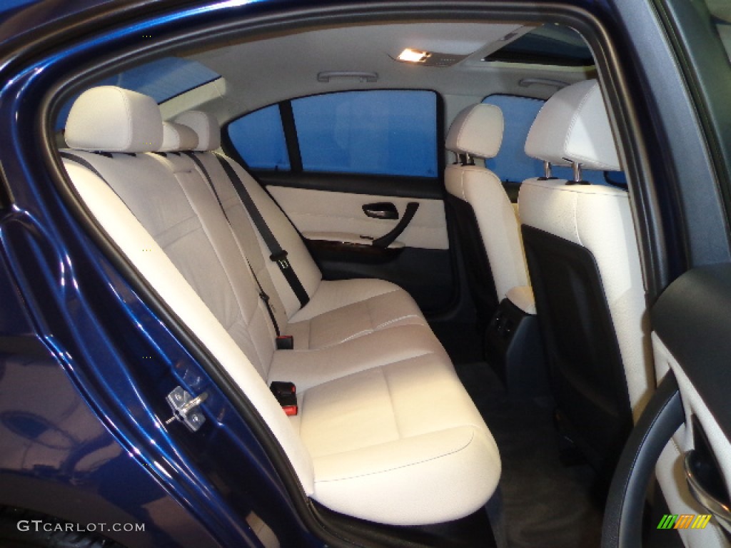 2011 3 Series 328i xDrive Sedan - Deep Sea Blue Metallic / Oyster/Black Dakota Leather photo #24