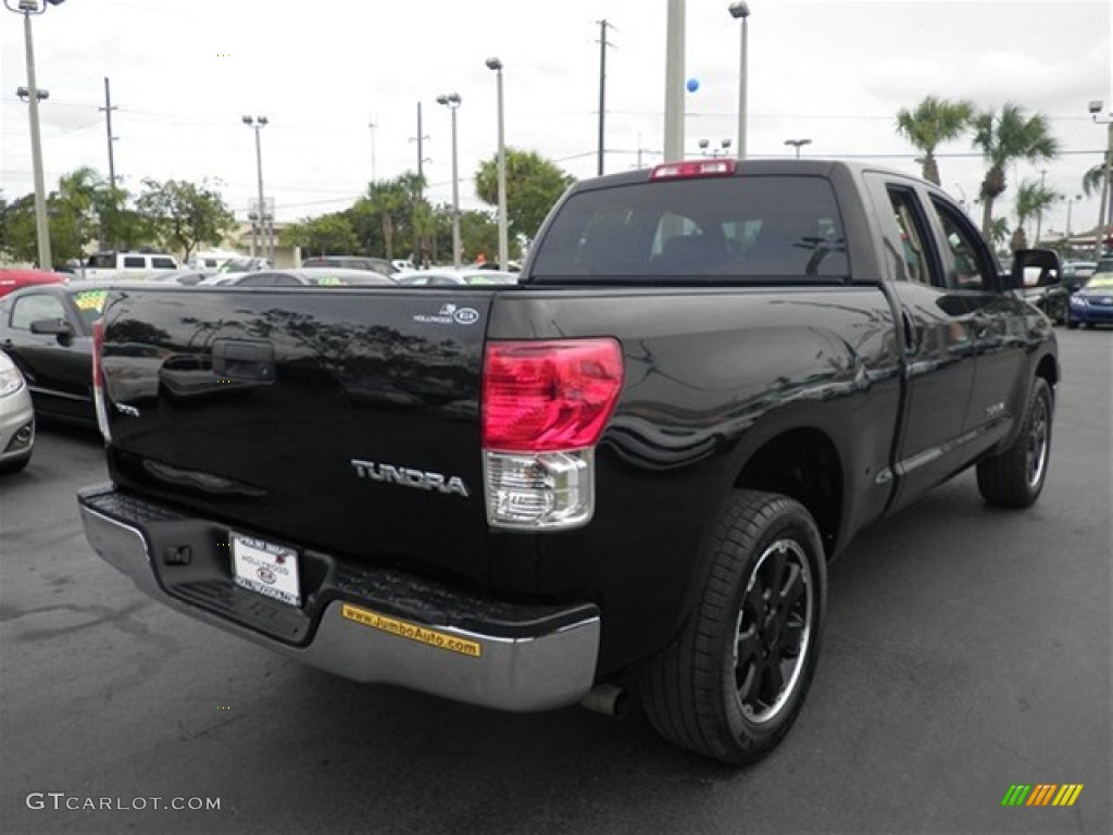 2010 Tundra Double Cab - Black / Sand Beige photo #16