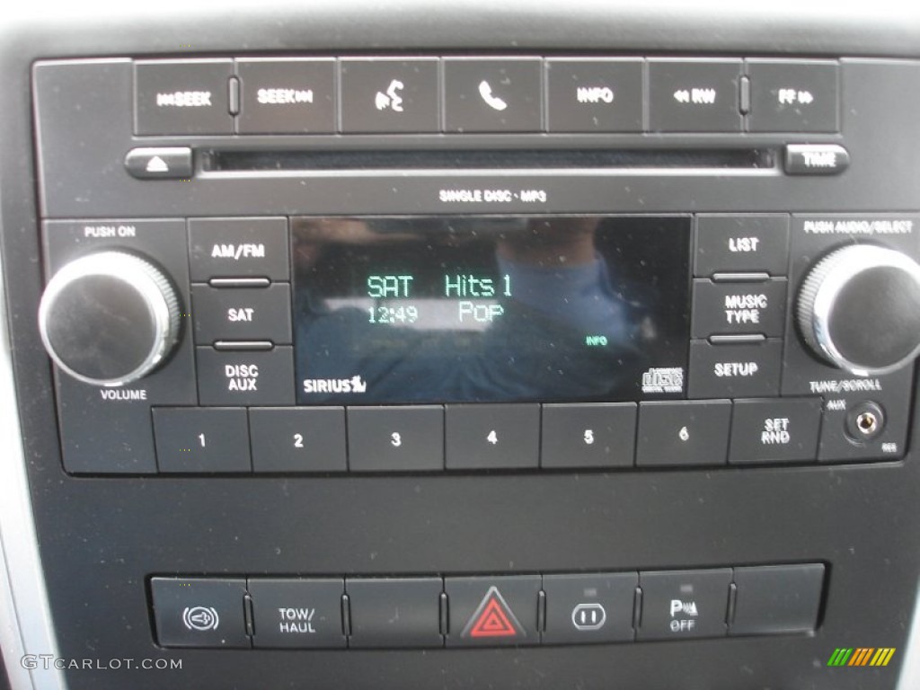 2010 Dodge Ram 3500 Big Horn Edition Mega Cab 4x4 Audio System Photo #74251039