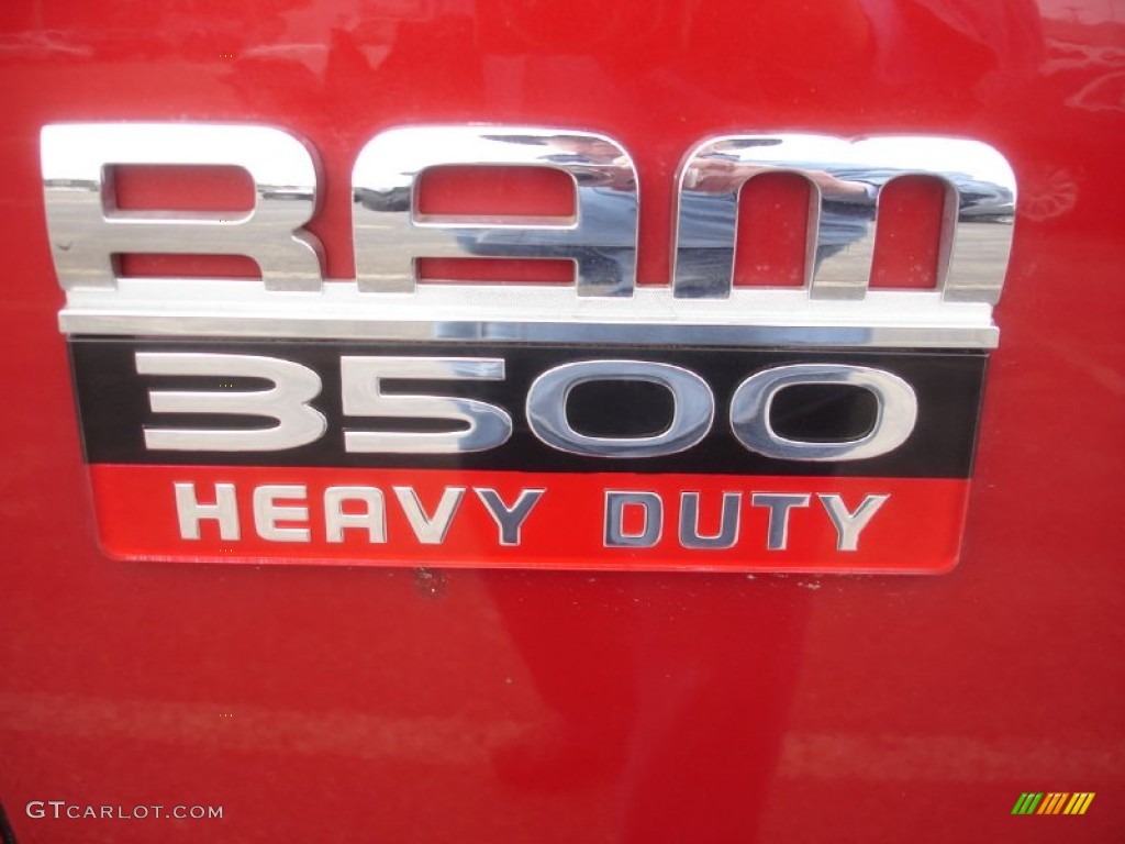 2010 Ram 3500 Big Horn Edition Mega Cab 4x4 - Inferno Red Crystal Pearl / Dark Slate/Medium Graystone photo #15