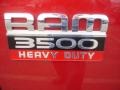 2010 Inferno Red Crystal Pearl Dodge Ram 3500 Big Horn Edition Mega Cab 4x4  photo #15