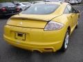 2009 Solar Satin Yellow Mitsubishi Eclipse GS Coupe  photo #4