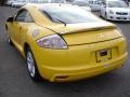 2009 Solar Satin Yellow Mitsubishi Eclipse GS Coupe  photo #6