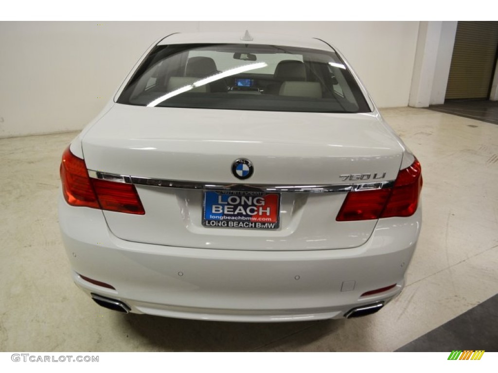 2011 7 Series 750Li Sedan - Alpine White / Oyster/Black photo #6
