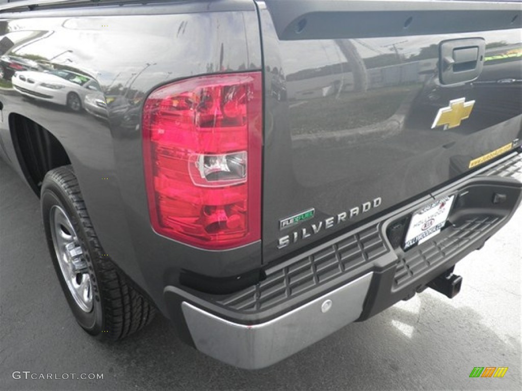 2011 Silverado 1500 LT Crew Cab - Taupe Gray Metallic / Light Titanium/Ebony photo #12