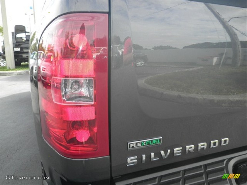 2011 Silverado 1500 LT Crew Cab - Taupe Gray Metallic / Light Titanium/Ebony photo #13