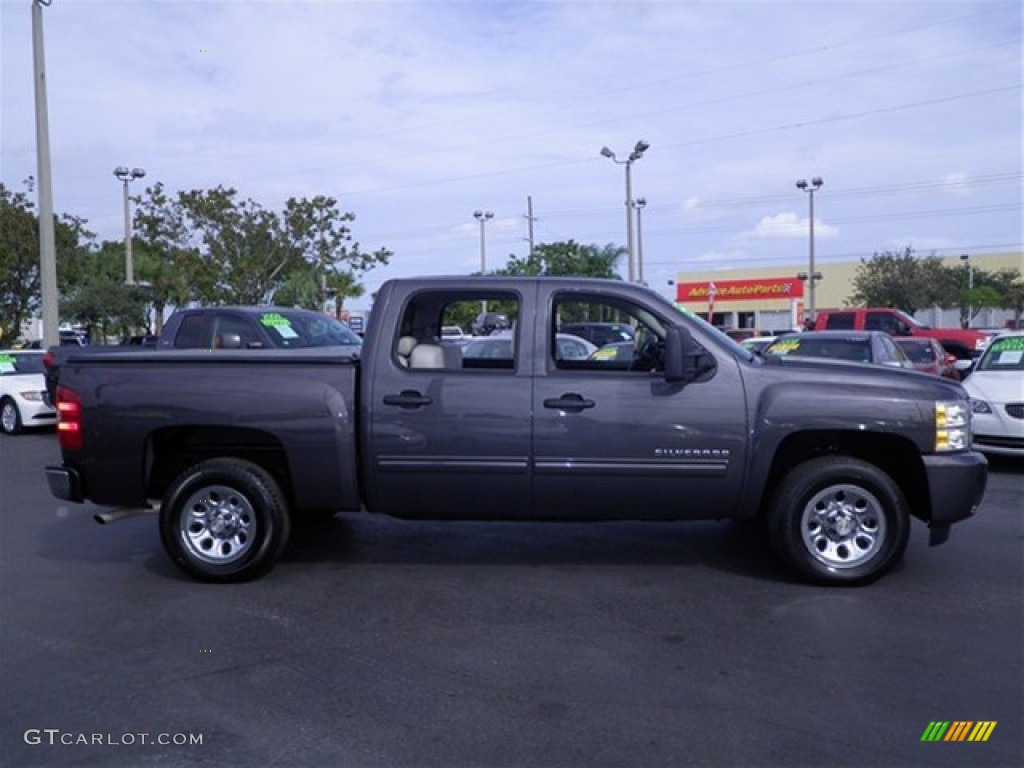 2011 Silverado 1500 LT Crew Cab - Taupe Gray Metallic / Light Titanium/Ebony photo #19