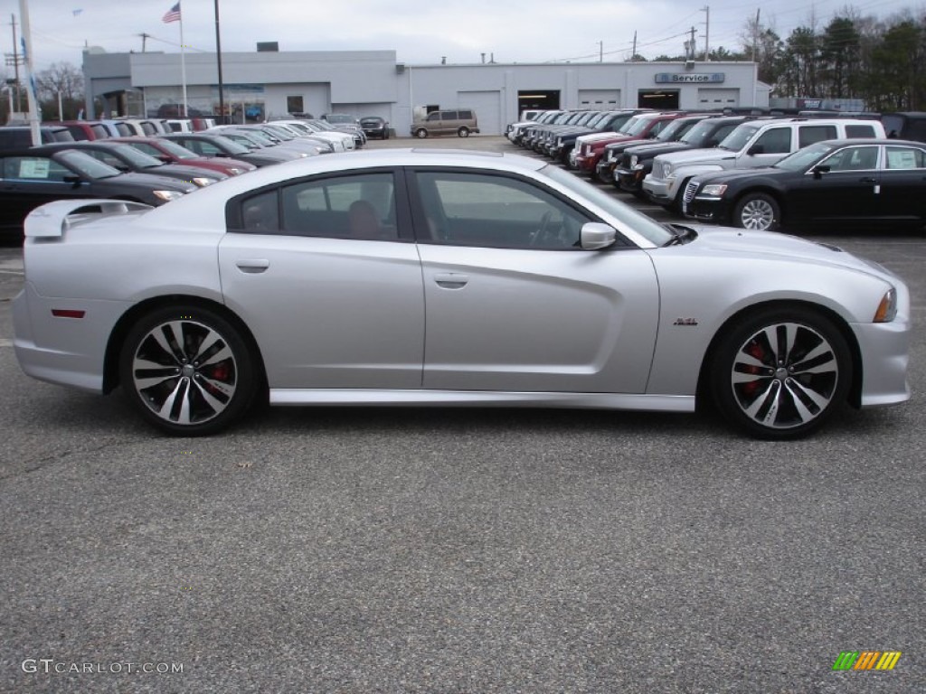 Bright Silver Metallic 2012 Dodge Charger SRT8 Exterior Photo #74252099