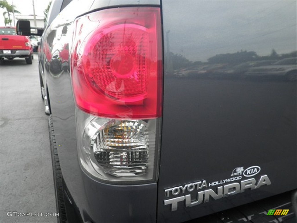 2008 Tundra SR5 Double Cab - Slate Gray Metallic / Black photo #13
