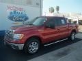 2010 Red Candy Metallic Ford F150 XLT SuperCrew  photo #1