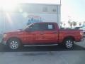 2010 Red Candy Metallic Ford F150 XLT SuperCrew  photo #2