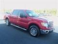 2010 Red Candy Metallic Ford F150 XLT SuperCrew  photo #8