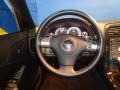 Ebony Black 2011 Chevrolet Corvette Grand Sport Coupe Steering Wheel