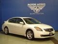 2007 Winter Frost Pearl Nissan Altima 3.5 SE  photo #1