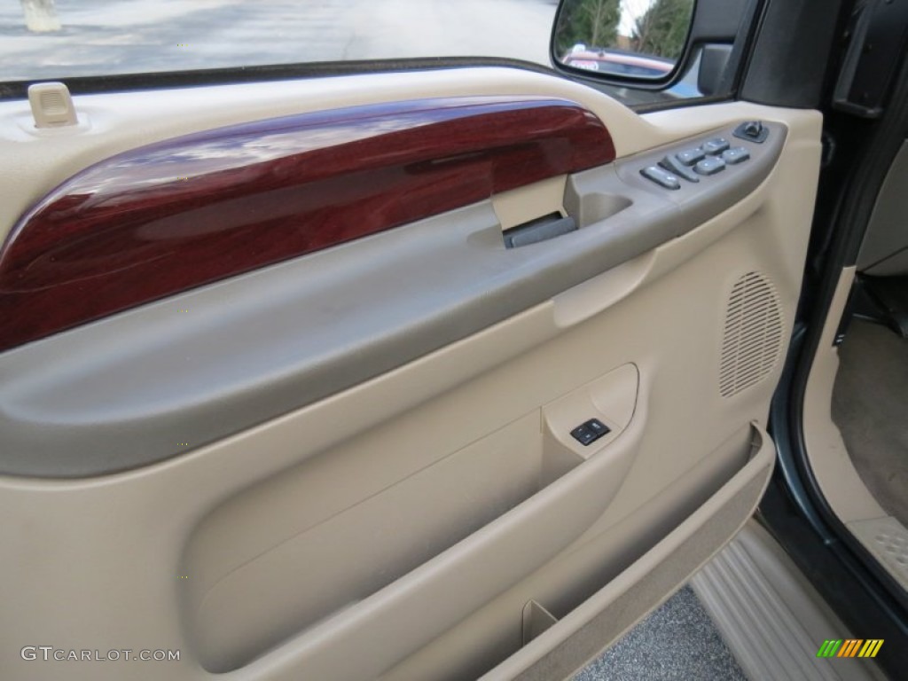 2003 Ford Excursion Limited Medium Parchment Door Panel Photo #74256943