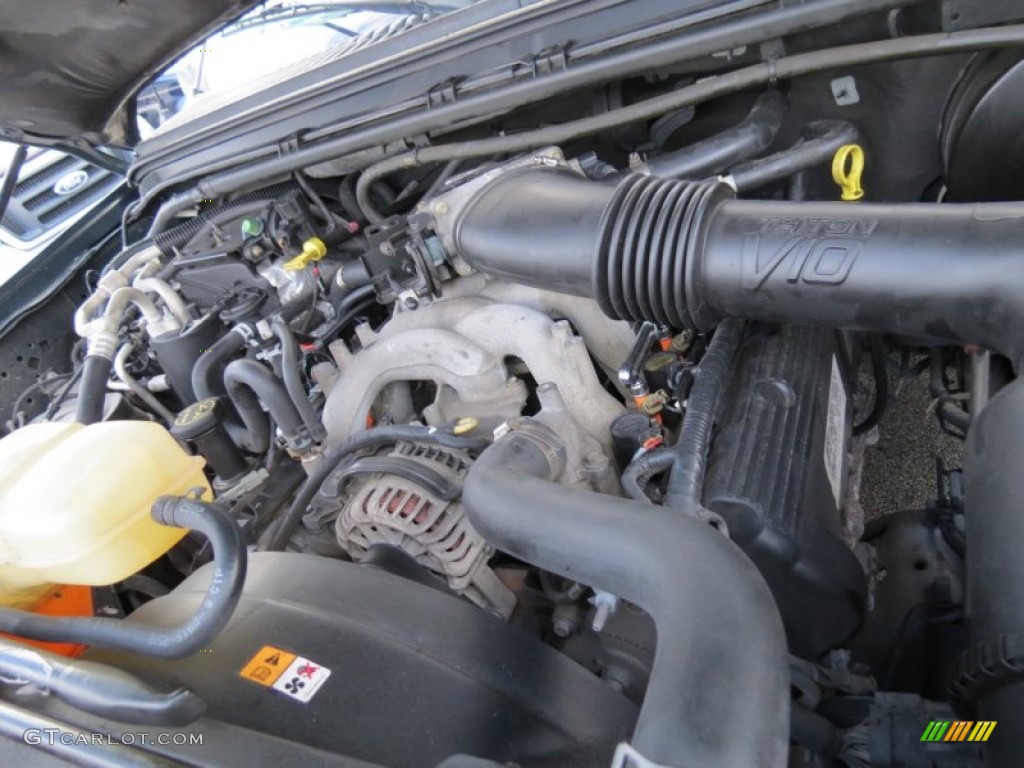 2003 Ford Excursion Limited 6.8 Liter SOHC 20-Valve V10 Engine Photo #74257130