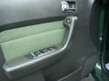 2006 Hummer H3 Ebony Black/Shadow Green Interior Door Panel Photo